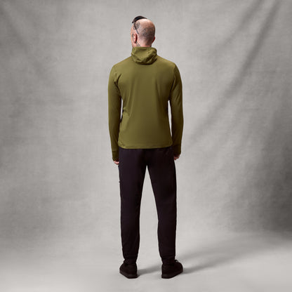 Endura MEN'S ALLTRACK ROUT SCUBA HOODIE FLEECE - Green