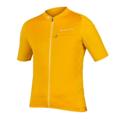 Endura GV500 Reiver S/S Jersey - Yellow