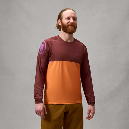 Endura SingleTrack Core Printed L/S Tee — view 2