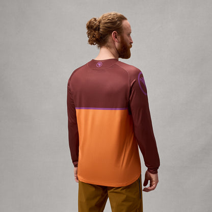 Endura SingleTrack Core Printed L/S Tee — view 3