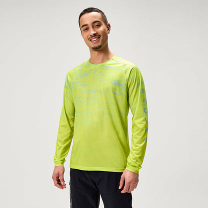 Endura MARBLE LTD PRINTED L/S TEE GRN/GRN - Green