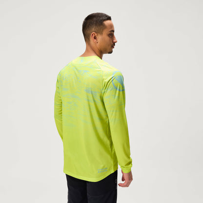 Endura MARBLE LTD PRINTED L/S TEE GRN/GRN - Green