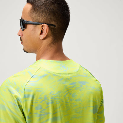 Endura MARBLE LTD PRINTED L/S TEE GRN/GRN - Green