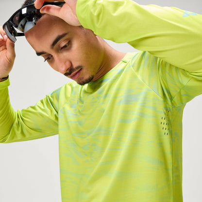 Endura MARBLE LTD PRINTED L/S TEE GRN/GRN - Green
