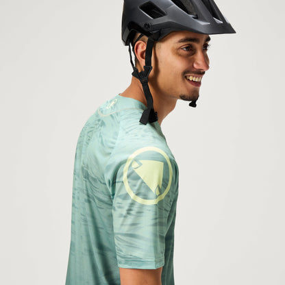 Endura MARBLE LTD PRINTED S/S TEE GRN/GRN - Green