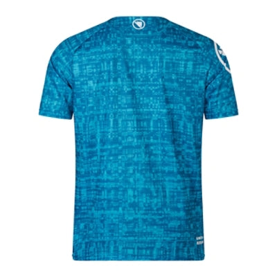 Endura GRID LTD PRINTED S/S TEE BLU/BLU - Blue
