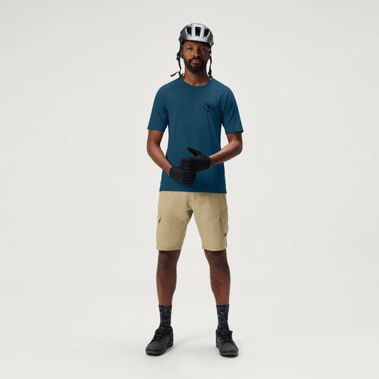 Endura LOOP S/S TECH TEE BLU/BLU - Blue