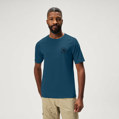 Endura LOOP S/S TECH TEE BLU/BLU - Blue