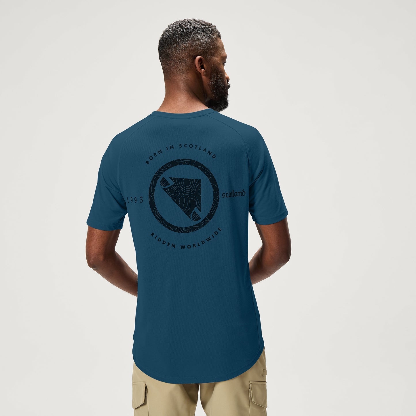 Endura LOOP S/S TECH TEE BLU/BLU - Blue
