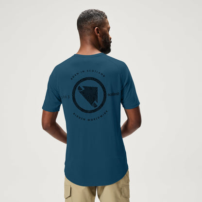 Endura LOOP S/S TECH TEE BLU/BLU - Blue