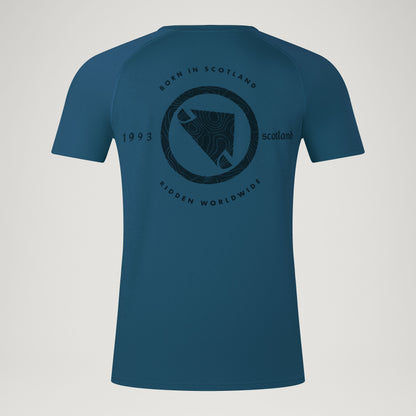 Endura LOOP S/S TECH TEE BLU/BLU - Blue