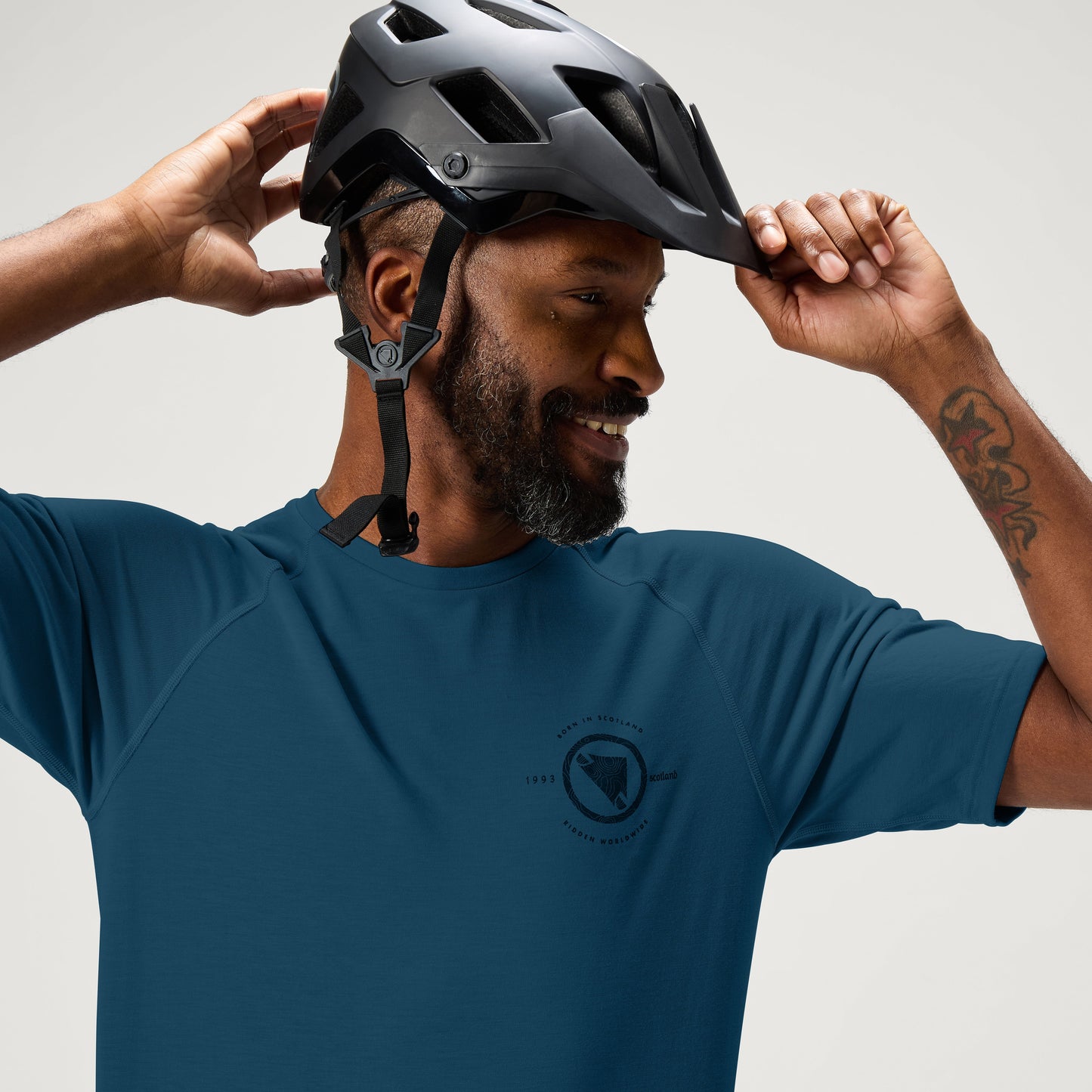 Endura LOOP S/S TECH TEE BLU/BLU - Blue