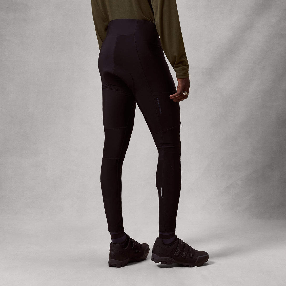 Endura MEN'S LOOP RIDE THERMAL TIGHT - Black