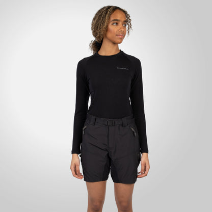Endura Women's Hummvee Short With Liner — view 3