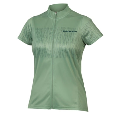 Endura Women's Hummvee Ray S/S Jersey - Green
