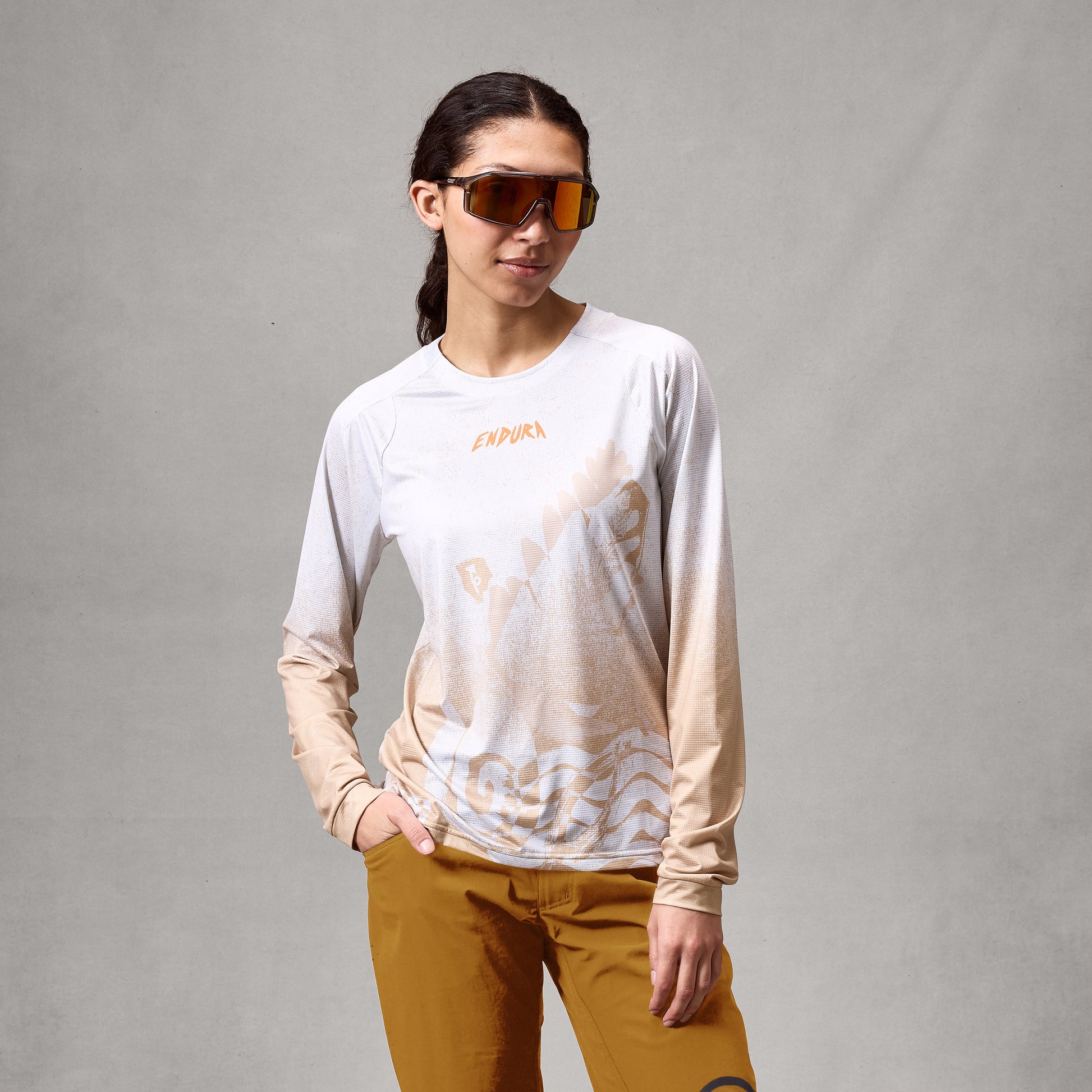 Endura Women's SingleTrack L/S Print Tee — view 5