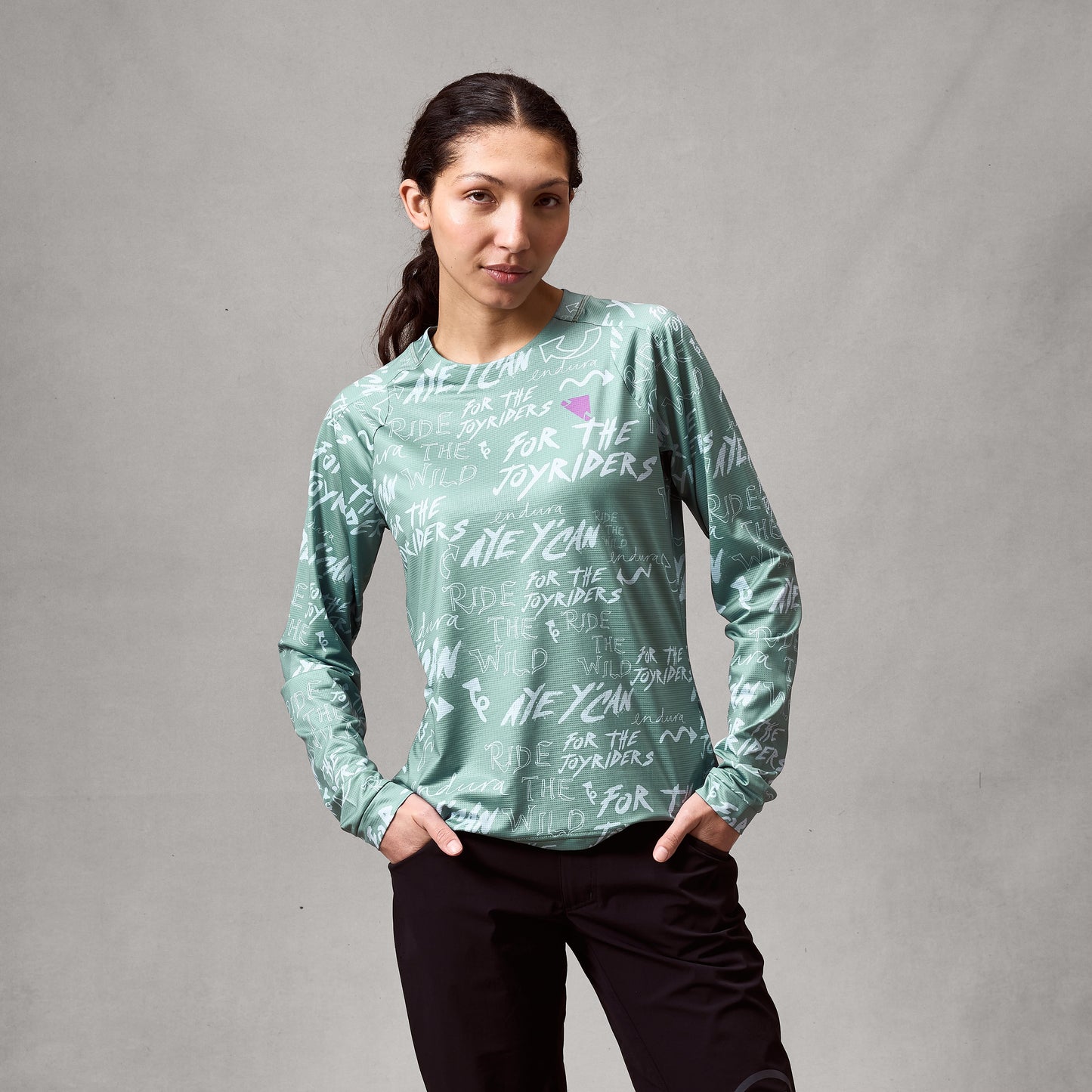 Endura Women's SingleTrack L/S Print Tee — view 9