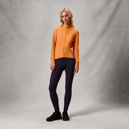 Endura WOMEN'S LOOP RIDE LONG SLEEVE JERSEY - Orange