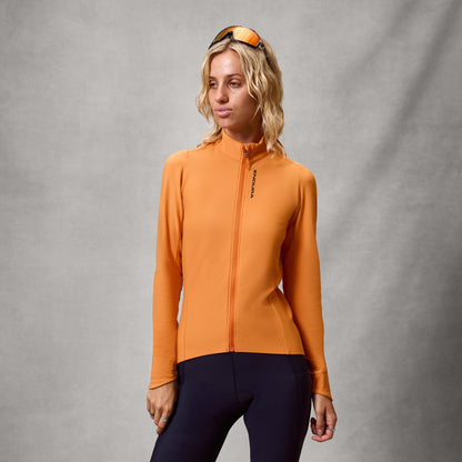 Endura WOMEN'S LOOP RIDE LONG SLEEVE JERSEY - Orange