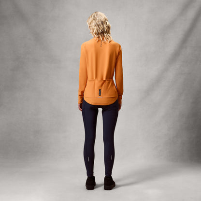 Endura WOMEN'S LOOP RIDE LONG SLEEVE JERSEY - Orange