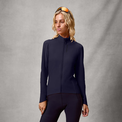 Endura WOMEN'S LOOP RIDE LONG SLEEVE JERSEY - Blue