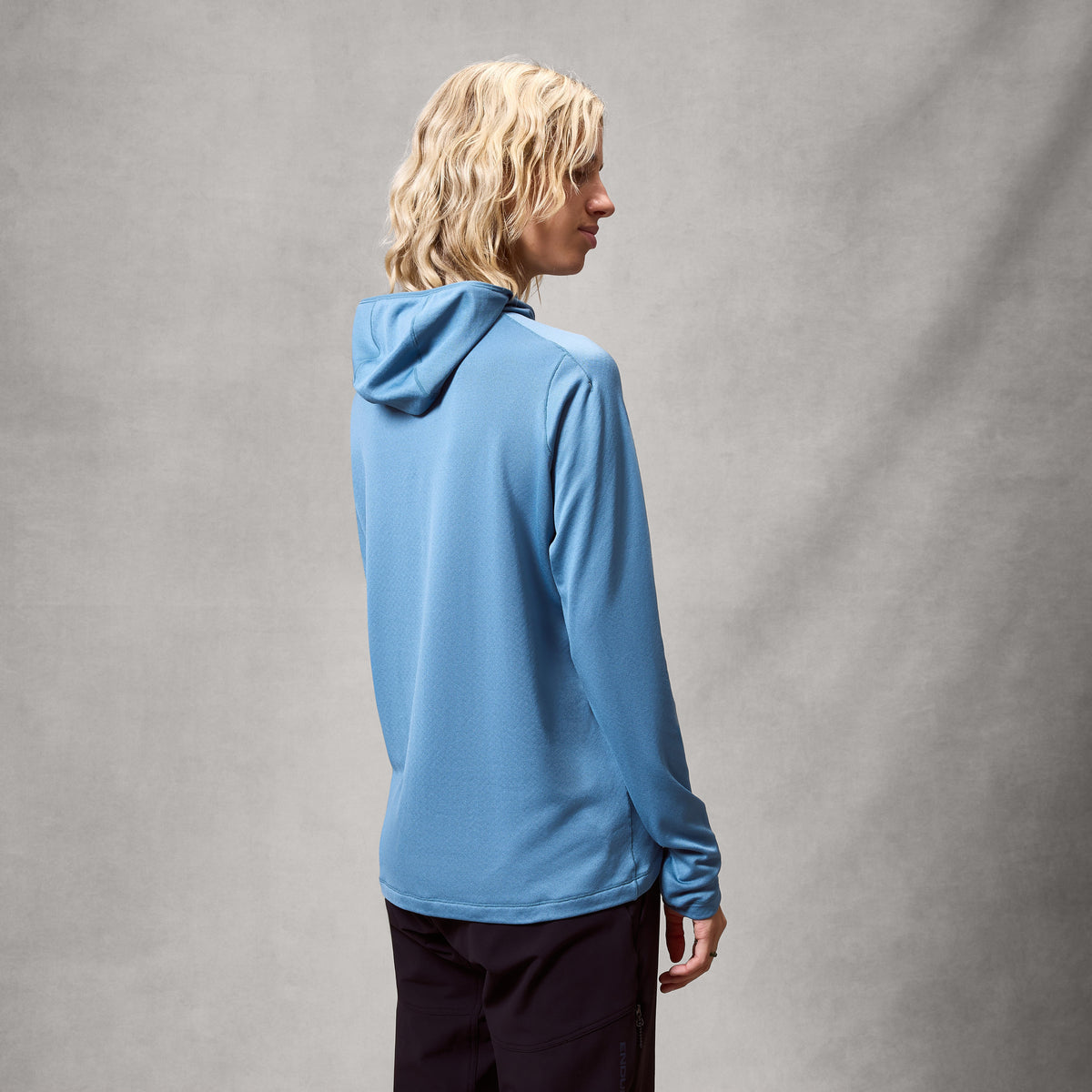 Endura WOMEN'S ALLTRACK ROUT SCUBA HOODIE FLEECE - Blue