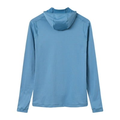 Endura WOMEN'S ALLTRACK ROUT SCUBA HOODIE FLEECE - Blue