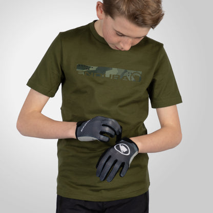 Endura Kid's One Clan Organic Tee Camo