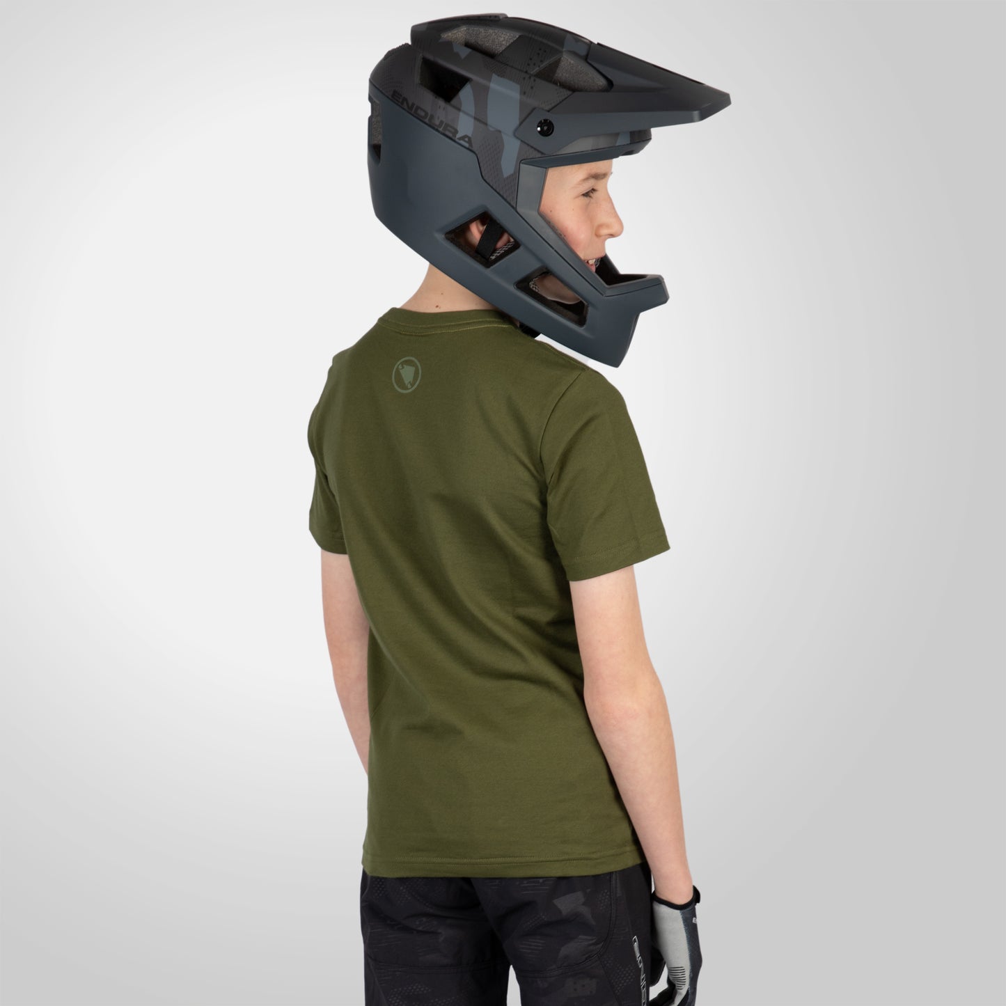 Endura Kid's One Clan Organic Tee Camo