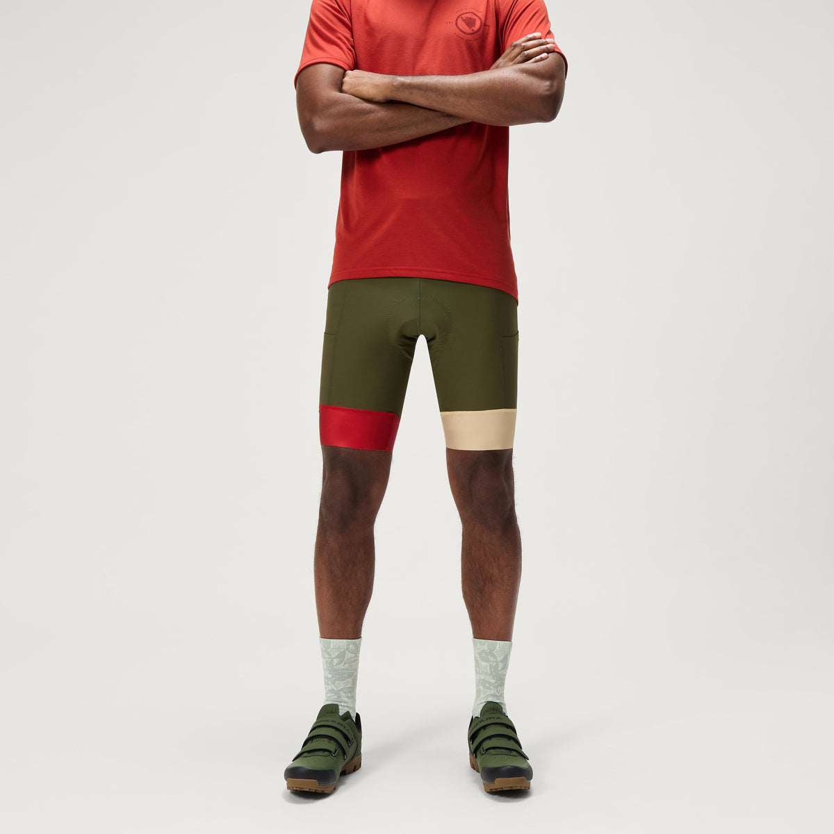 Endura LOOP WAIST SHORT GRN/GRN - Green