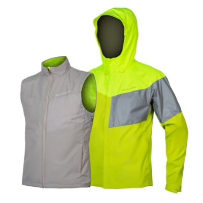 Endura Urban Luminite 3 in 1 Jacket II - Yellow