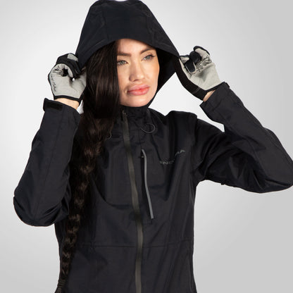 Endura Women's Hummvee Waterproof Hooded Jacket — view 10