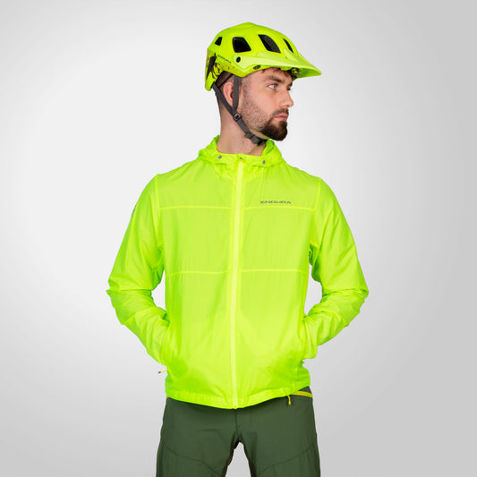 Endura Hummvee Windproof Shell Jacket - Yellow