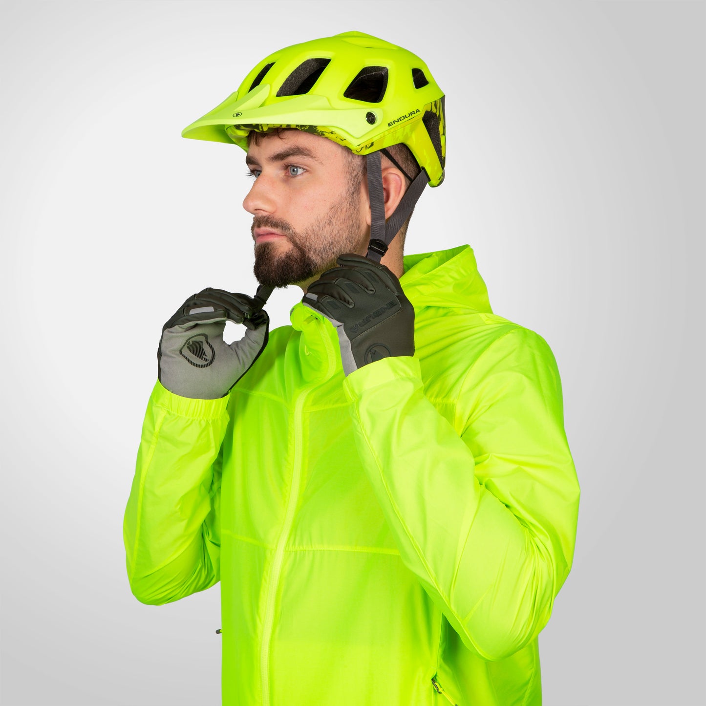 Endura Hummvee Windproof Shell Jacket - Yellow