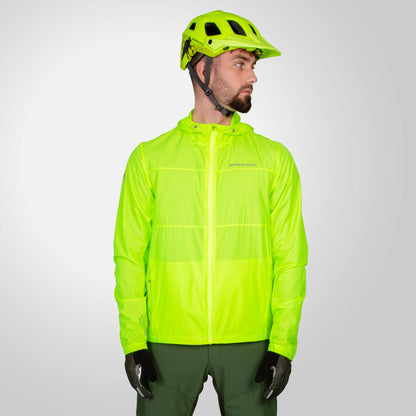Endura Hummvee Windproof Shell Jacket - Yellow