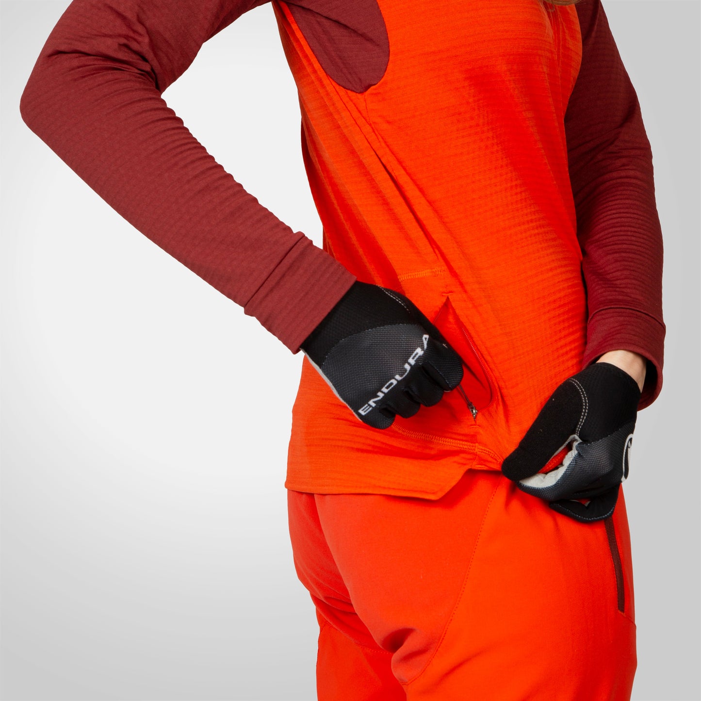 Endura Women’s Singletrack Fleece - Red