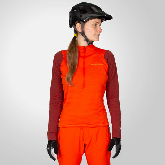 Endura Women’s Singletrack Fleece - Red