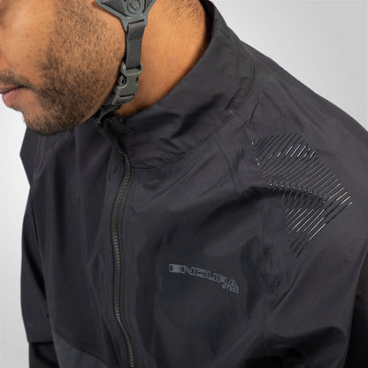 Endura MT500 Lite Pullover Waterproof Jacket - Black