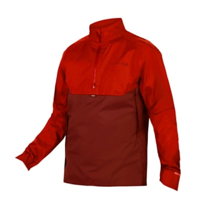 Endura MT500 LITE PULLOVER WATERPROOF JACKET RED/RED