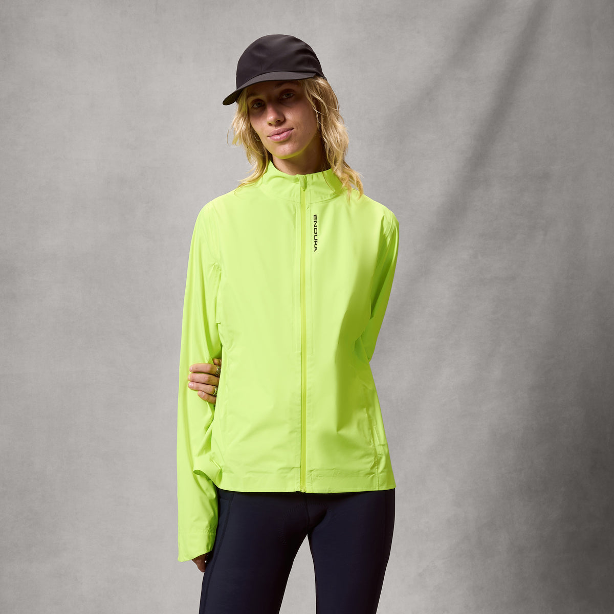 Endura WOMEN'S LOOP ROUT WATERPROOF JACKET - Yellow