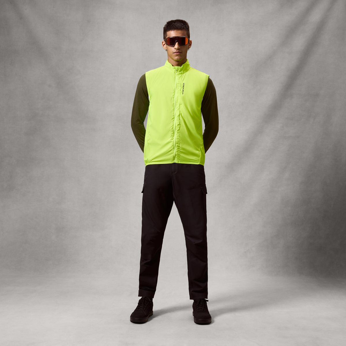 Endura UNISEX LOOP ROUT GILET - Yellow