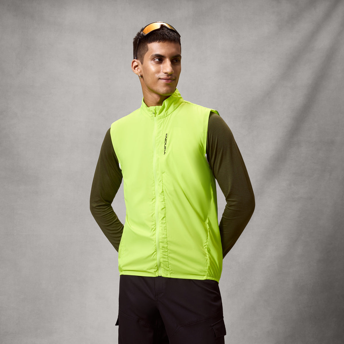 Endura UNISEX LOOP ROUT GILET - Yellow