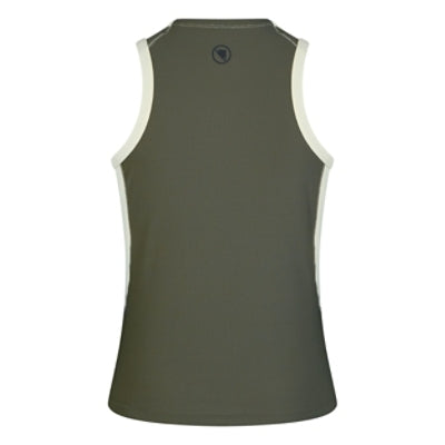 Endura WOMEN'S SULTRAC TANK GRN/LTGRY - Green