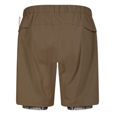 Endura WOMEN'S SULTRAC ADV 8" SHORT WITH LINER GRY/BRN - Grey