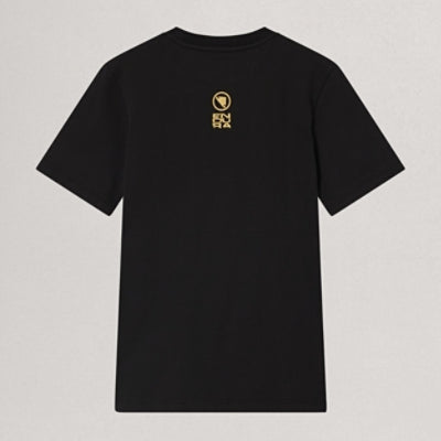 Endura LTD GRAPHIC TEE - STACK LOGO BLK/BLK - Black