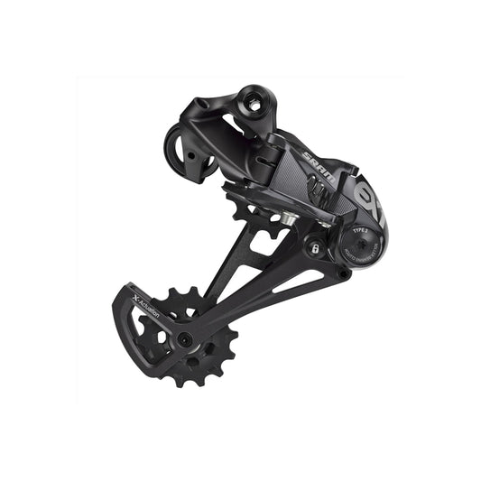 SRAM Rear Derailleur EX1 1x8 Speed Long Cage Black (Max 48t): BLACK