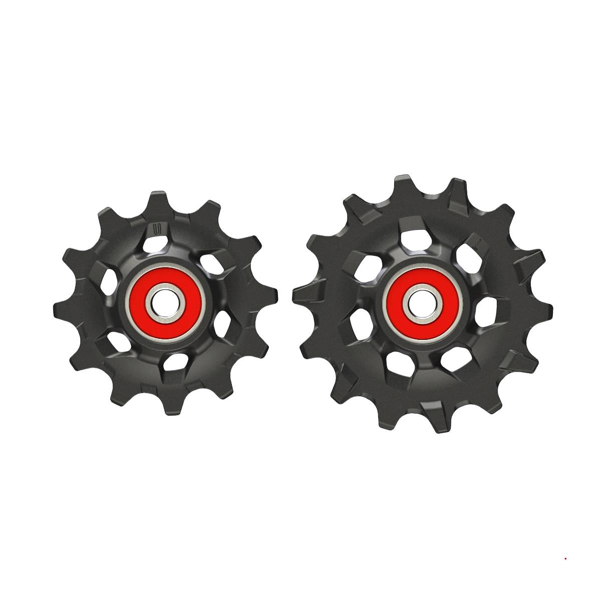 Sram Rear Derailleur Pulley Kit XX1/X01 Eagle (Includes 12T Upper And 14T Lower Pulley): BLACK