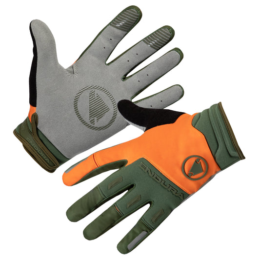 Endura SingleTrack Windproof Glove - Orange