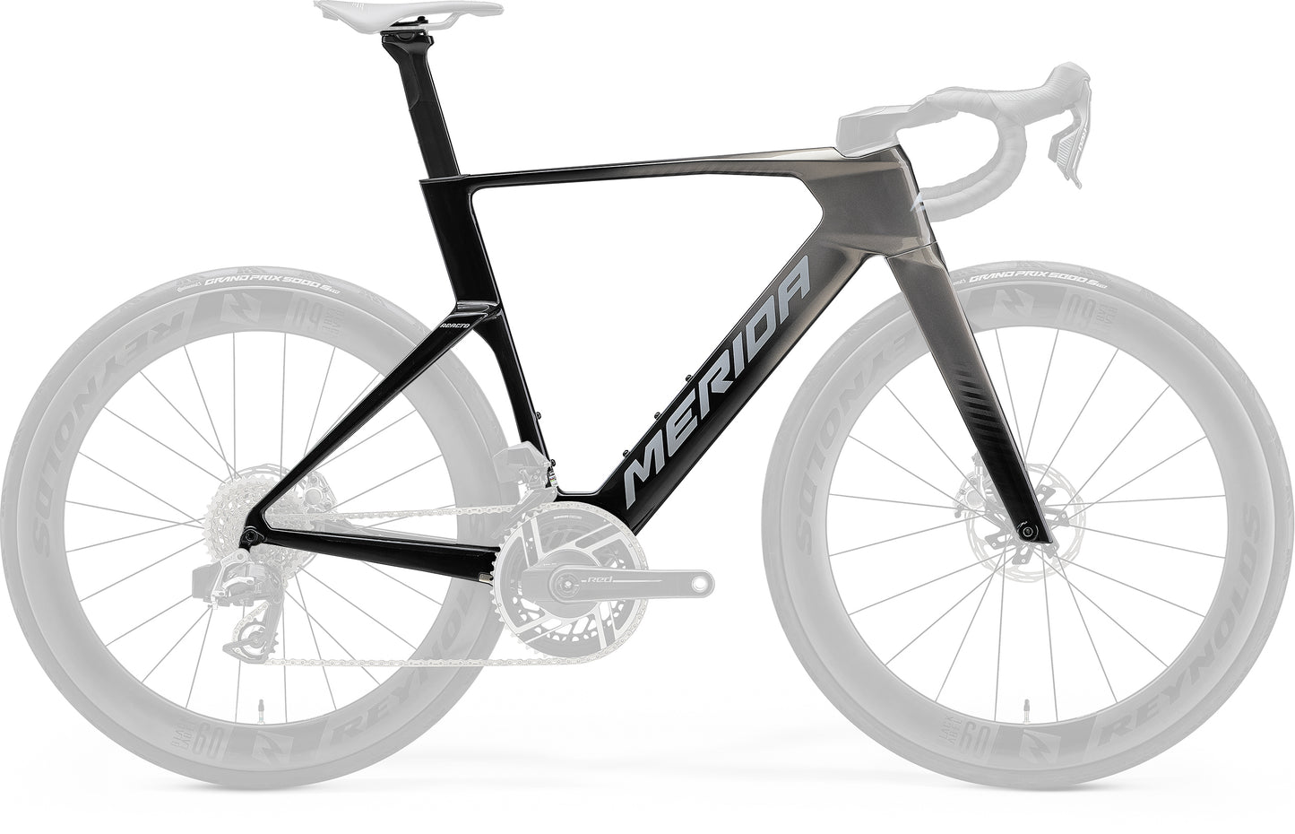 Merida Reacto 10K Frame - Slate Grey/Black (Silver) - MY27