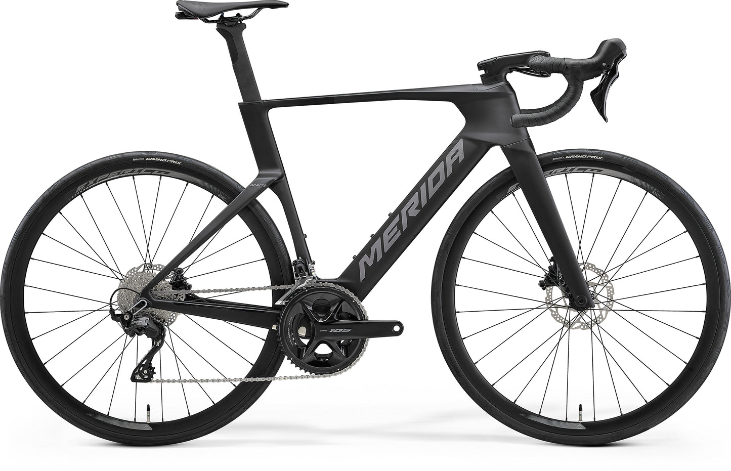 Merida Reacto 4000 - Silk Black (Gunmetal Grey)
